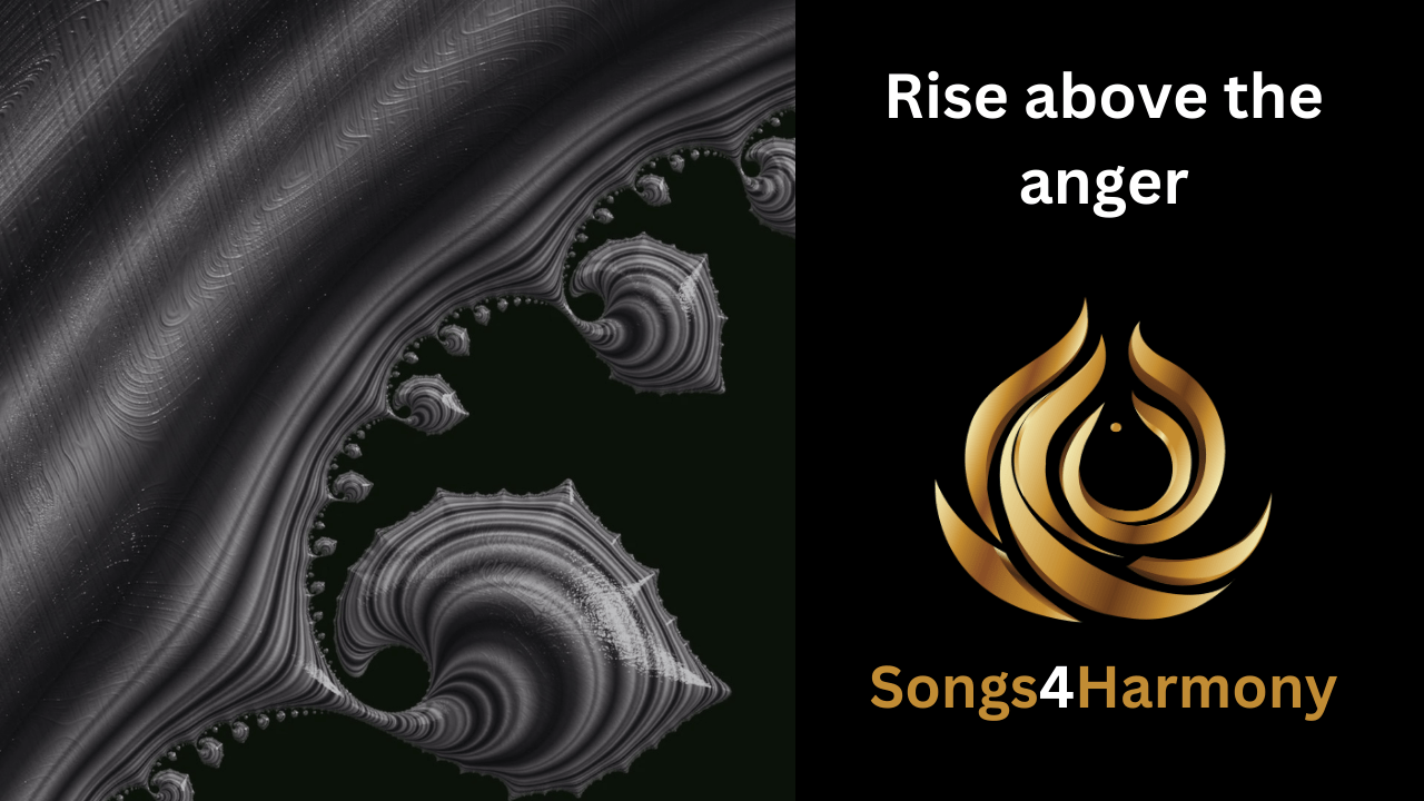 Rise above the anger – wachse über die Wut hinaus
